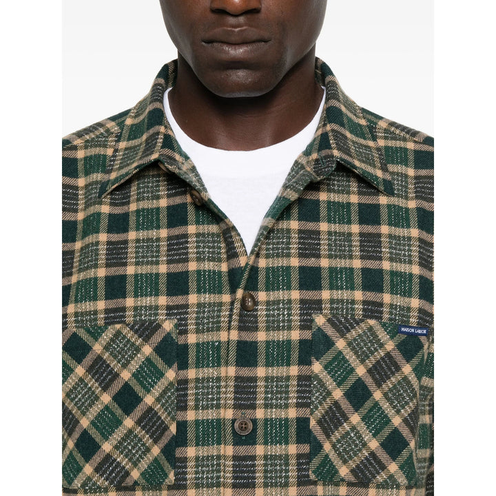 Maison Labiche Shirts - Green, Brown | a6760f2bf34a3d7d7e22dafacaf60aaad908a97f