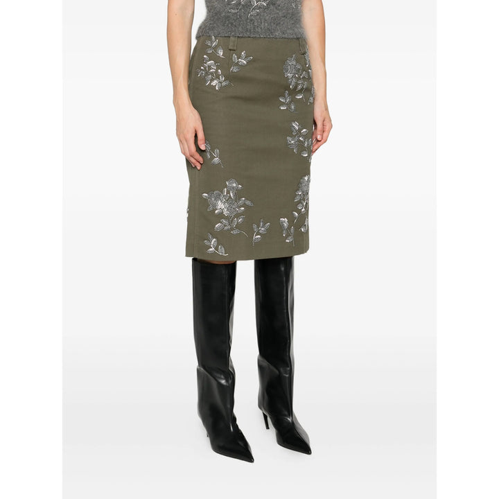 Markgong Skirts - Green | 20bc2fa1ba46ee4781feb2af240a0336fd6f7441