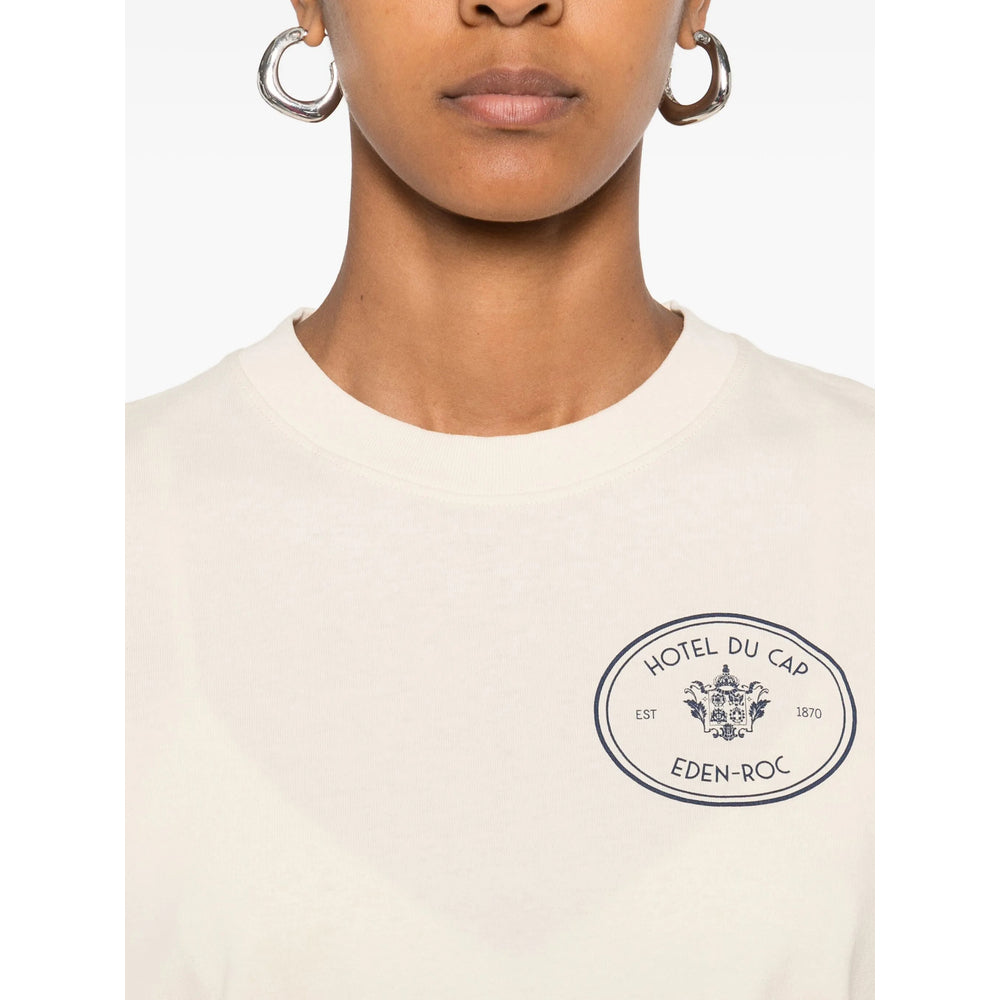 Sporty & Rich T Shirts - Neutral | 84cc56e8036b826f73f5f3f495c0b36816887830