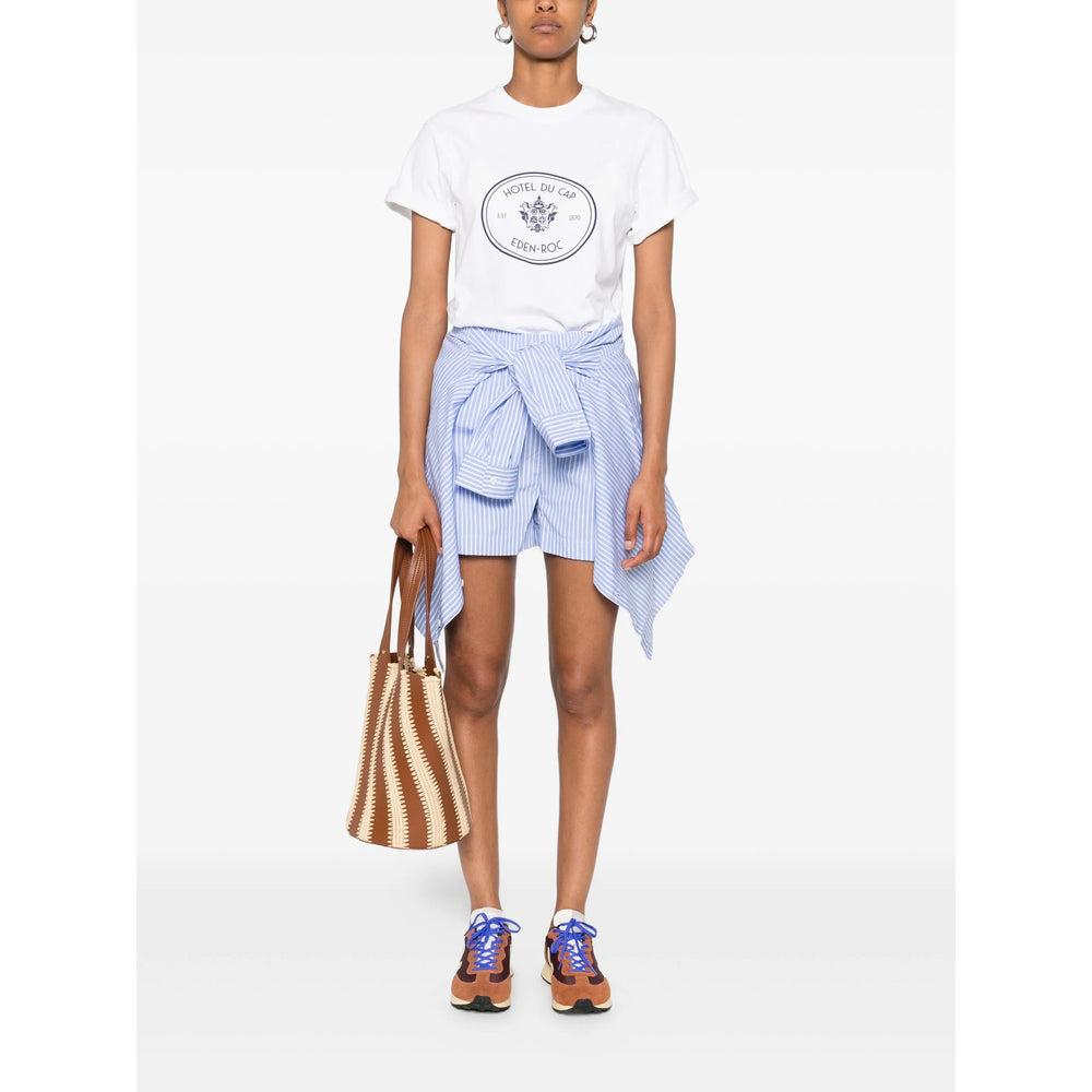 Sporty & Rich T Shirts - White | 87f2e90aa081ecafb293c8f7b23829cf134d1e4d