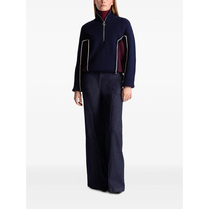 Fusalp Sweaters - Blue, Red | 3e113364015688ecaf3b10dc5dbbd7684efba1d9