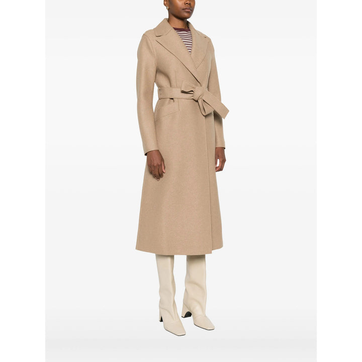 Harris Wharf London Coats - Neutral | ec20446d6f0f15caf014705106bcdaf365e33995