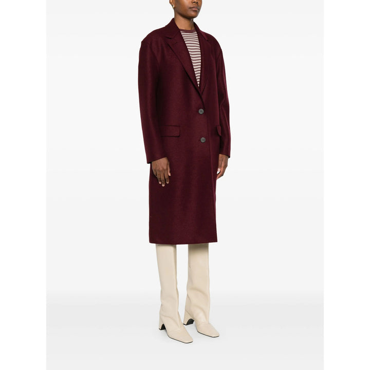 Harris Wharf London Coats - Red | d9c0f0712d6089e8d5c55f208552d81a88f3e0d2