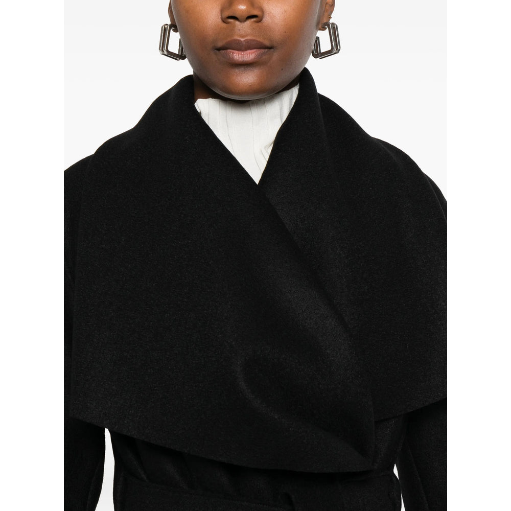 Harris Wharf London Coats - Black | 5a3bd524de22a9572f0f2b4f5f902a0adba4880a