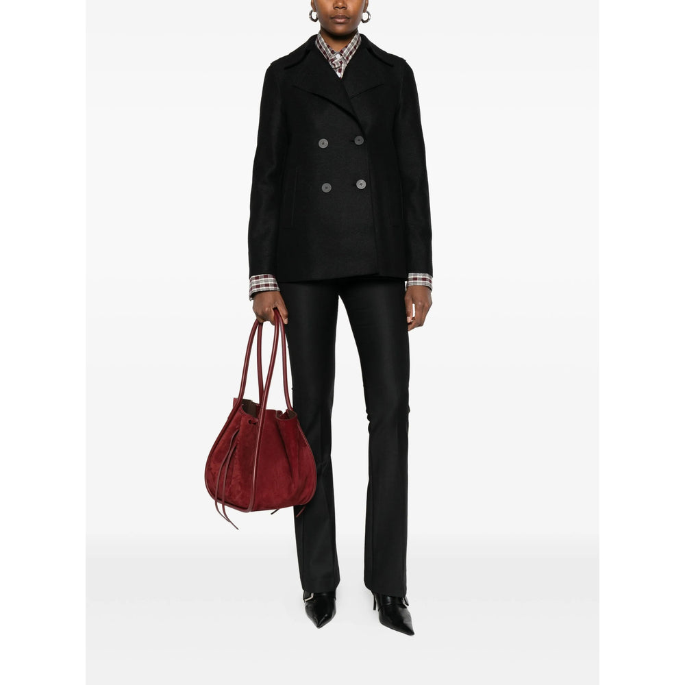 Harris Wharf London Capes - Black | 1c9578cb08cb84224b1da18e64308adbe2fbb9f0