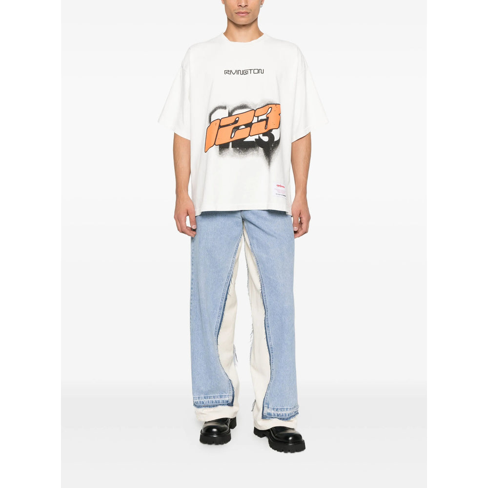 Rivington Roi Rebis T Shirts - White | b02405c8e74de2193f2f9a12e5c73fa59985b097