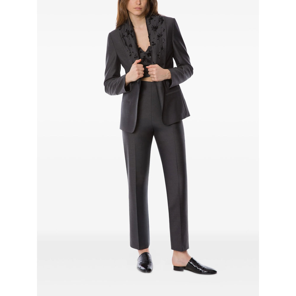 Alberta Ferretti Pants - Gray | 8a1986df554465cf80797dcc3520e5284f260f23