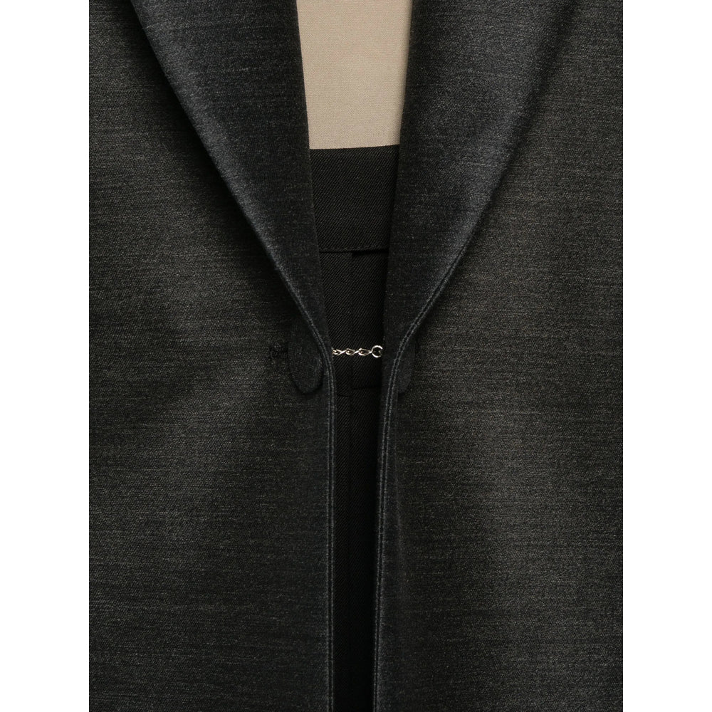 Alberta Ferretti Coats - Black | 50459b1c66e66496b8e92a68175c0661c1f1821c