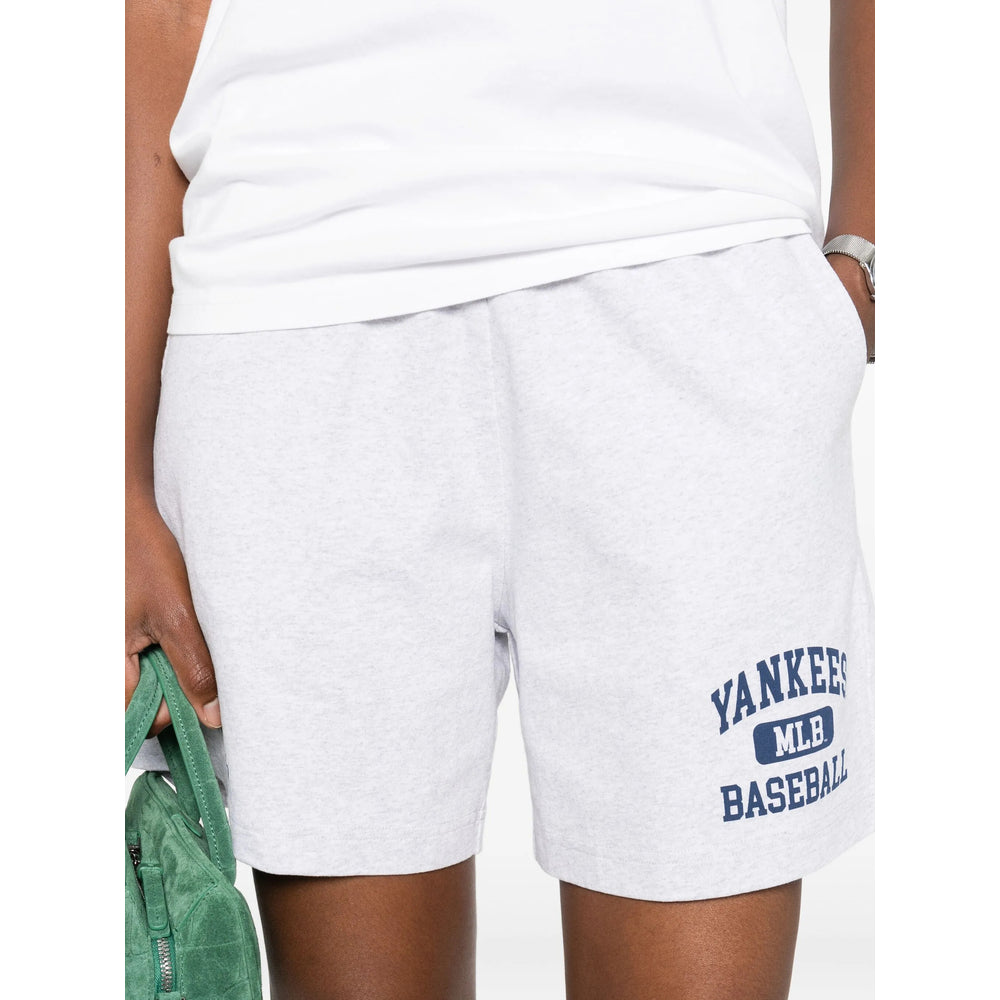 Sporty & Rich Shorts - Gray, Blue | 143fd6ad76b564ca7537b4caca4daef36d53f106