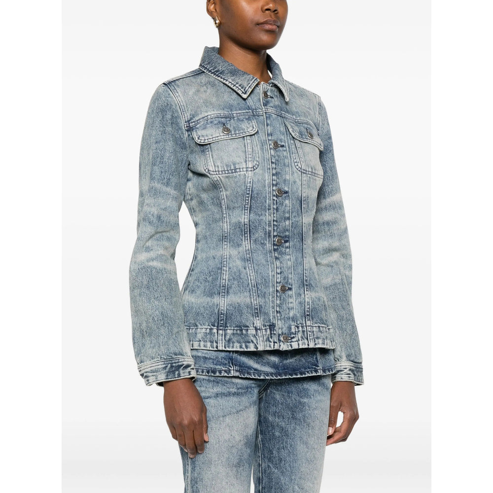 Diesel Outerwears - Blue, White | 657e78bbb10322c28f6d2a74f6c4c8bea5007a43