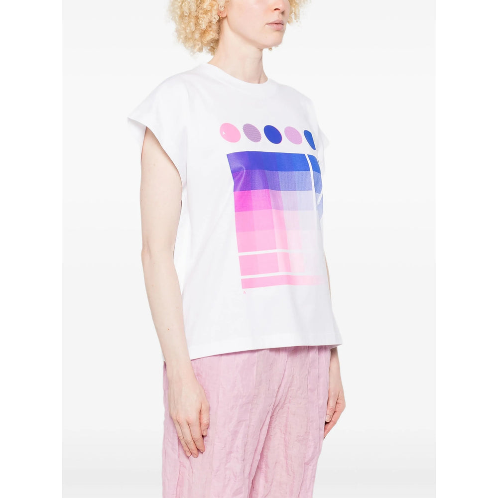Pleats Please Issey Miyake Shirts - White, Pink | 8785471ef5a2649ad2b65a9395bf3abb57b5a64e