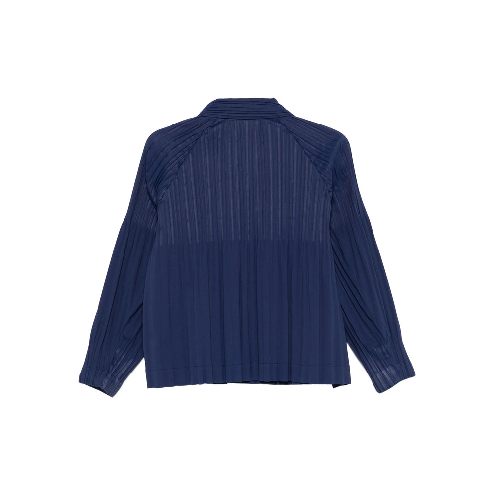 Pleats Please Issey Miyake Coats - Blue | d0b94a6e03e49d83d8e941087c1ecbca5871f911