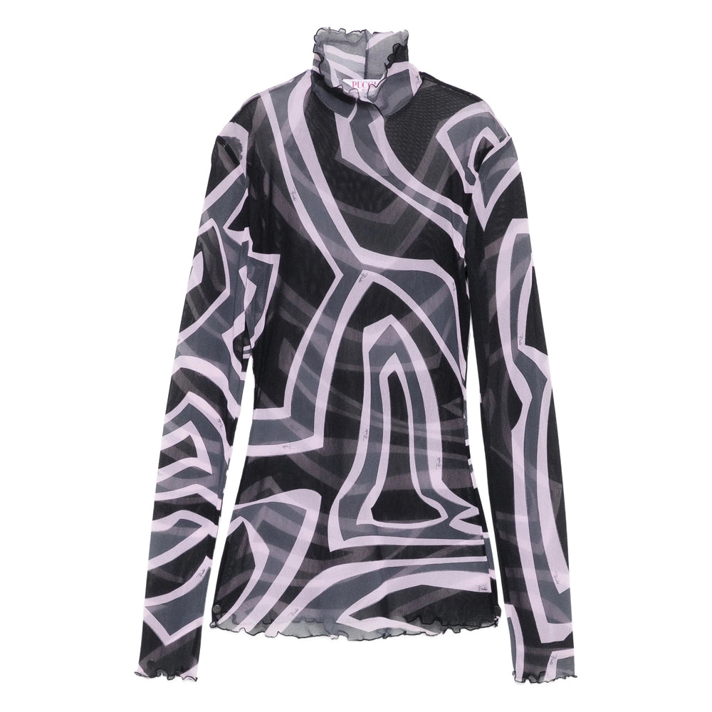 Pucci T Shirts - Black, Gray | b841950713114af5cbcfb906c240cfb1310f4073