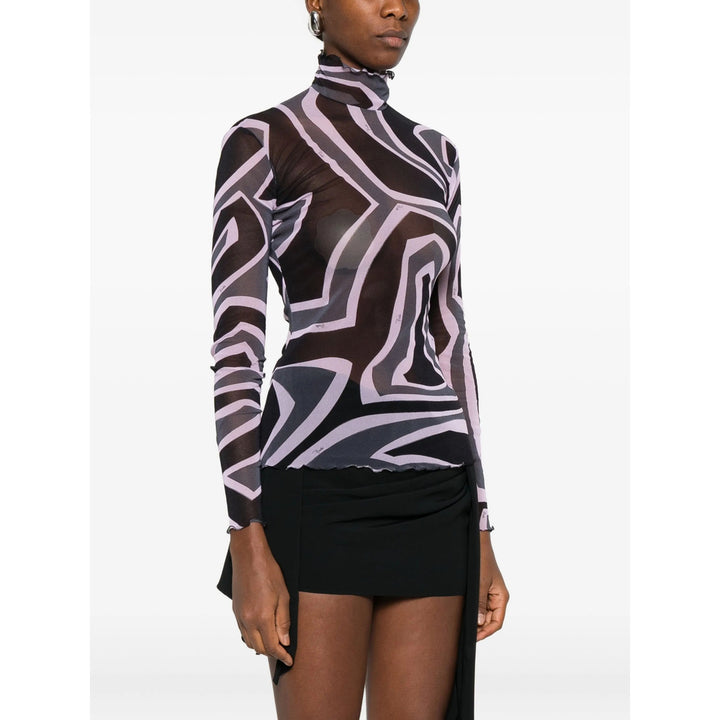 Pucci T Shirts - Black, Gray | 8c732dab3f836b4b453614b1eb05ba845ee45f55