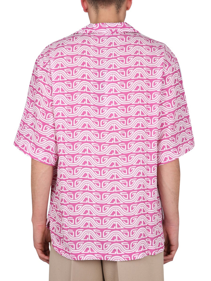 GCDS Shirts - Fuchsia | Wanan Luxury