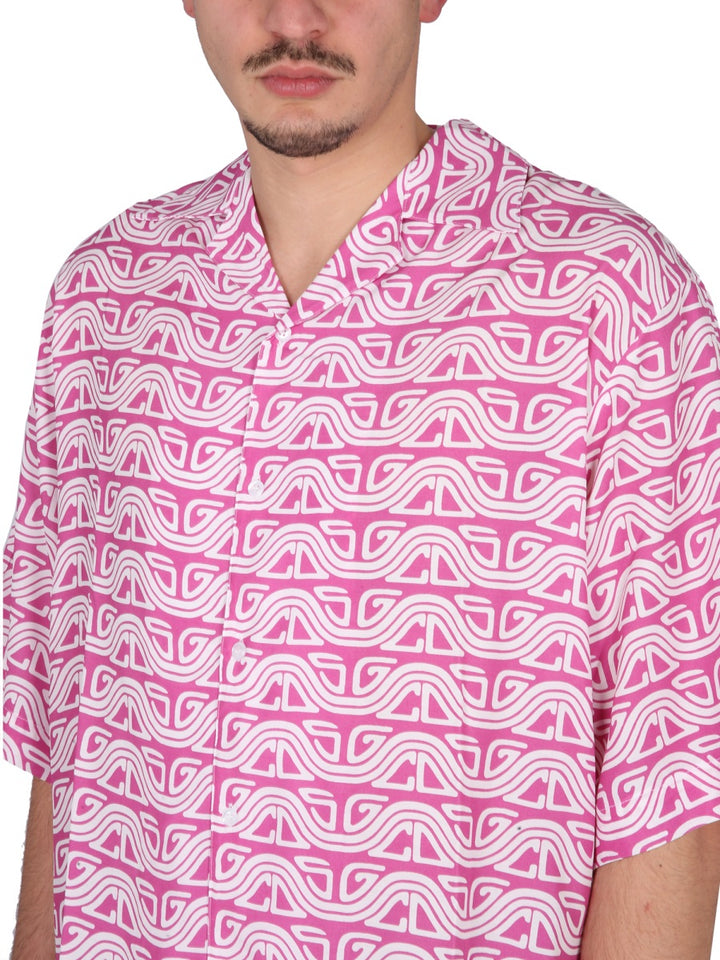 GCDS Shirts - Fuchsia | Wanan Luxury