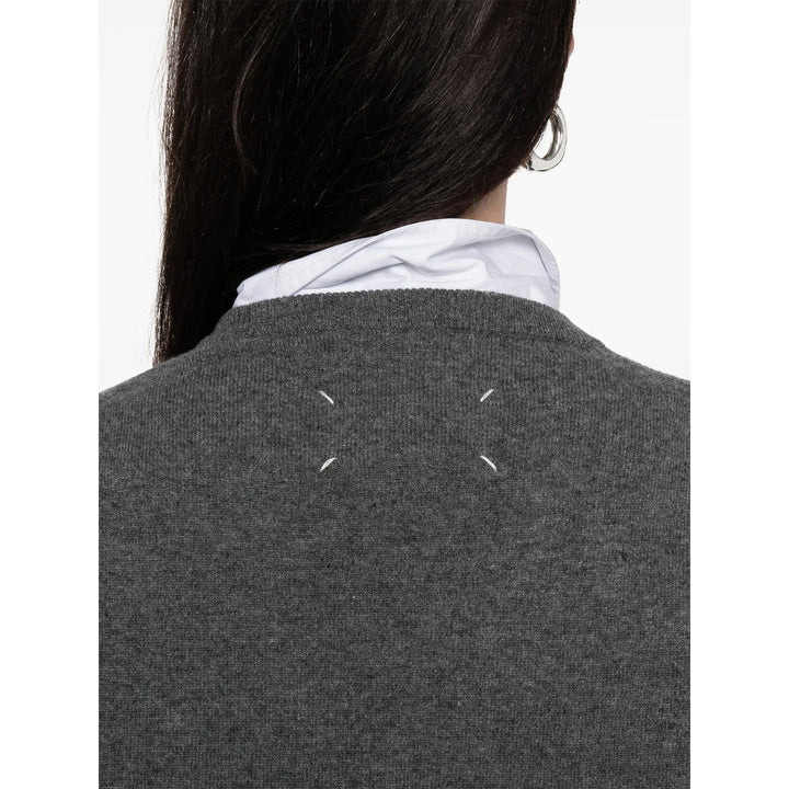 Maison Margiela Sweaters - Gray | f609a8ff0c55a0da3deaf9b757e3f87c9b2e7958