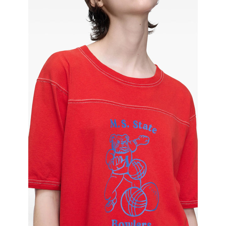 Maison Margiela T Shirts - Red, Blue | 94bbb1e93da956bce6acc3b3195bdbf79e53aabb