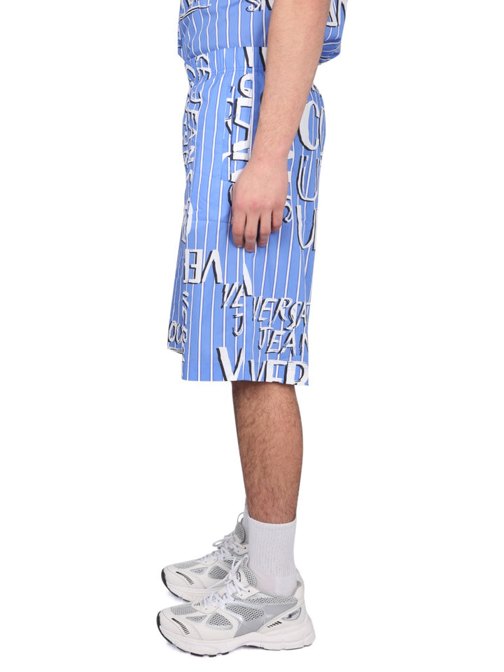 Versace Jeans Couture Shorts - Light Blue | Wanan Luxury