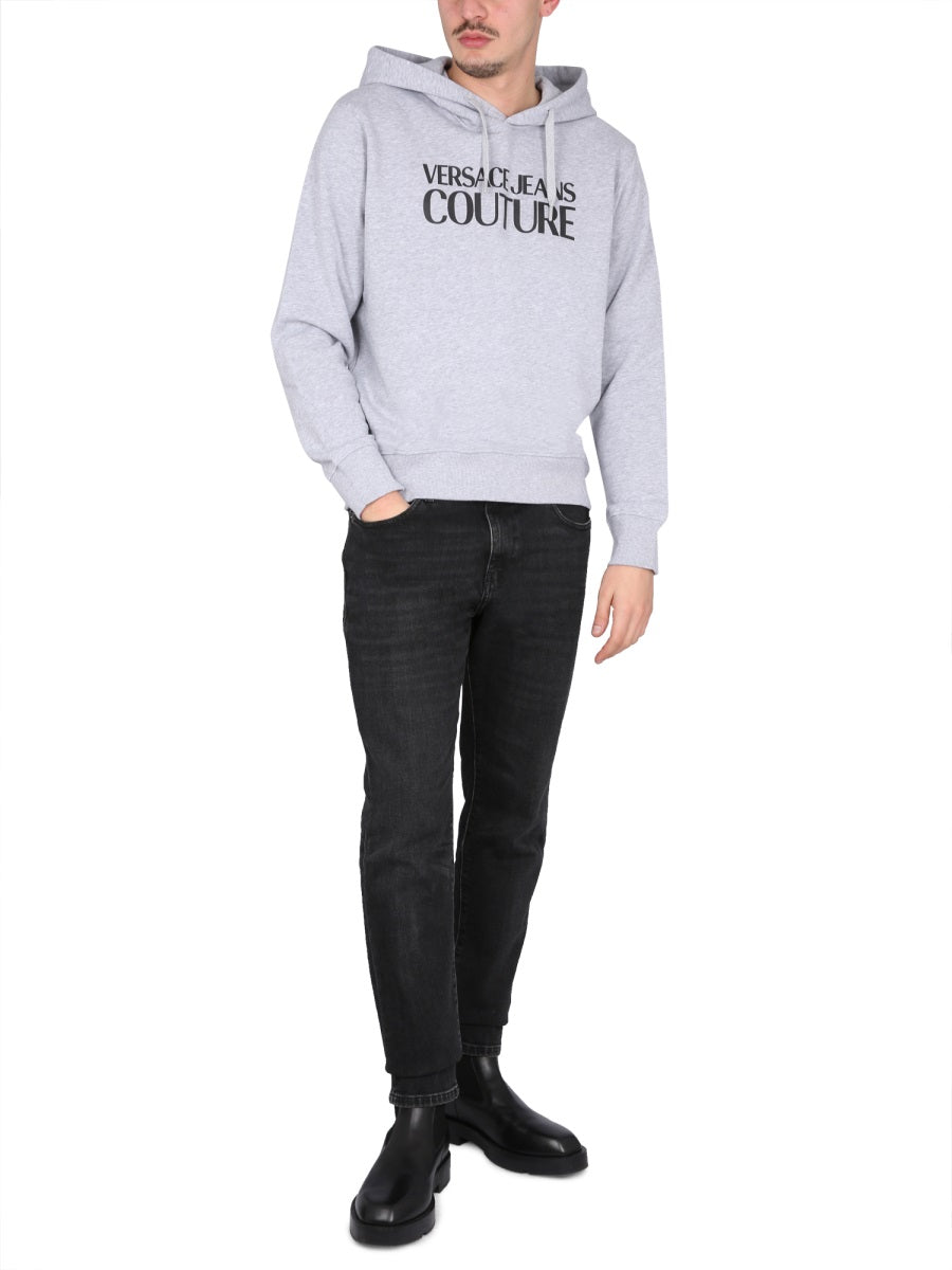 Versace Jeans Couture Sweatshirts - Grey | Wanan Luxury