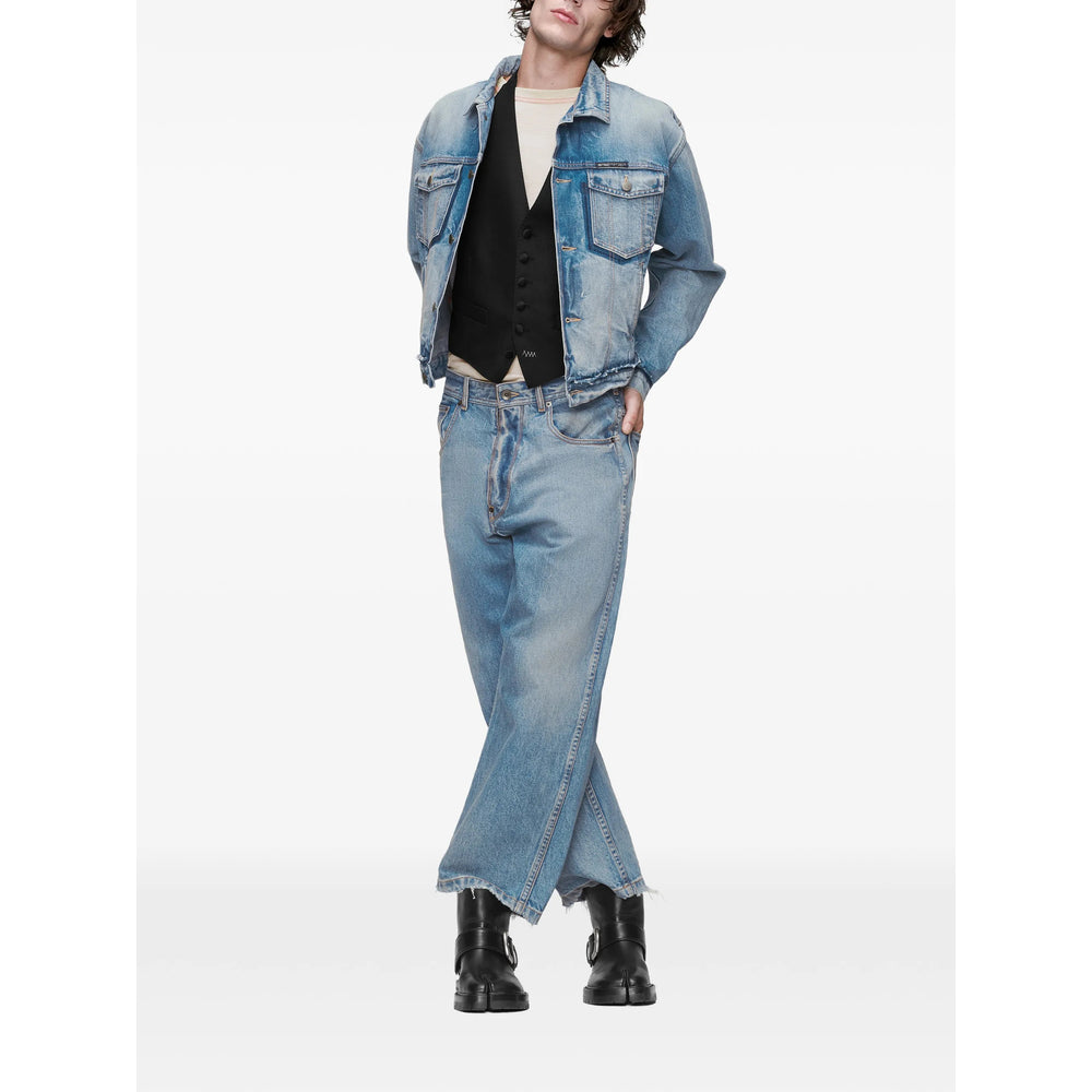 Maison Margiela Coats - Blue | 6e9cfd7fc19c6f12be4eb02f17850508a631f57a