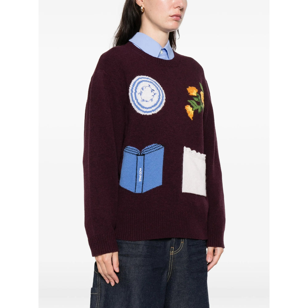 Stine Goya Sweaters - Purple | a09937a0d50d9237f97d8d024bef28866c6dc797