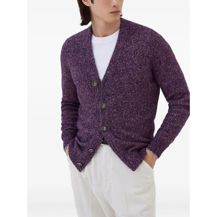 Brunello Cucinelli Sweaters - Purple | 4831fa27e0d3ea2c3aa9bd6877bde49372e39804