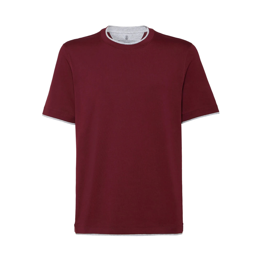 Brunello Cucinelli T Shirts - Red | 576e72b26e223390da18503987930ac50349cf20