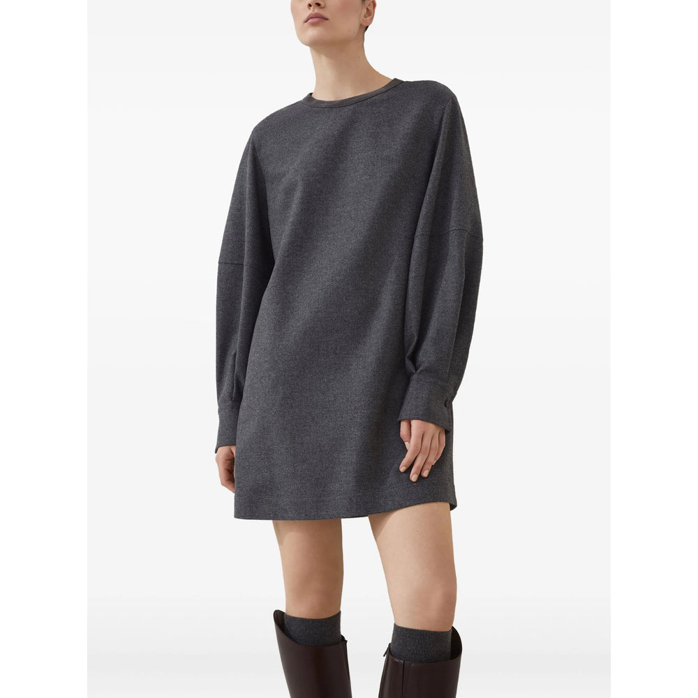 Brunello Cucinelli Dresses - Gray | 8c531adee2ef6fbc3a89501f40076c2e38da03a1