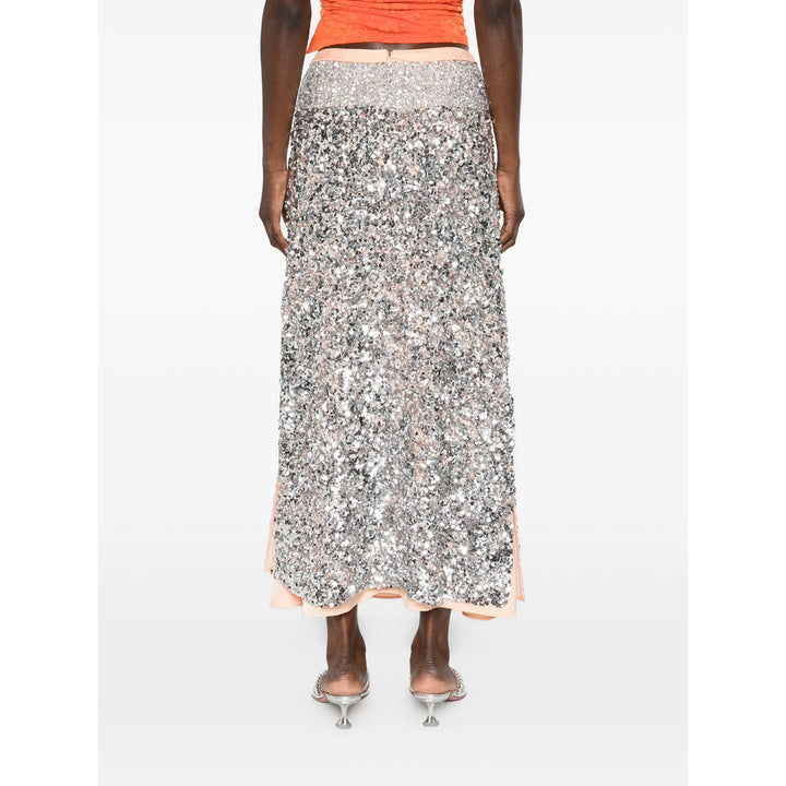 Rabanne Skirts - Silver, Neutral | 457c3d7102feb15b12bedde3321c03d849db2e0b