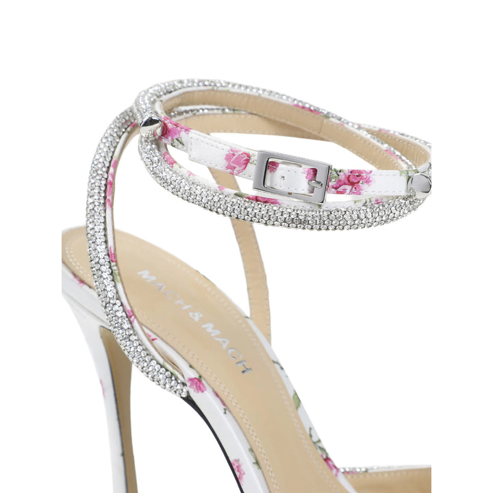 Mach & Mach Shoes - White, Pink | 00c7b9c5e0487387fe08c79a0ac96bbdbf93a308