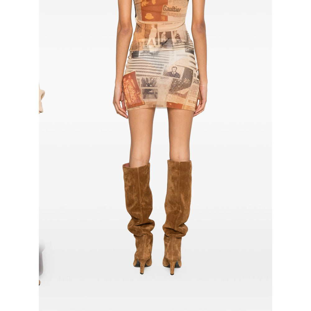 Jean Paul Gaultier Skirts - Neutral, Black | e0b24bf0902d4f5a15352478753d47b72745614b