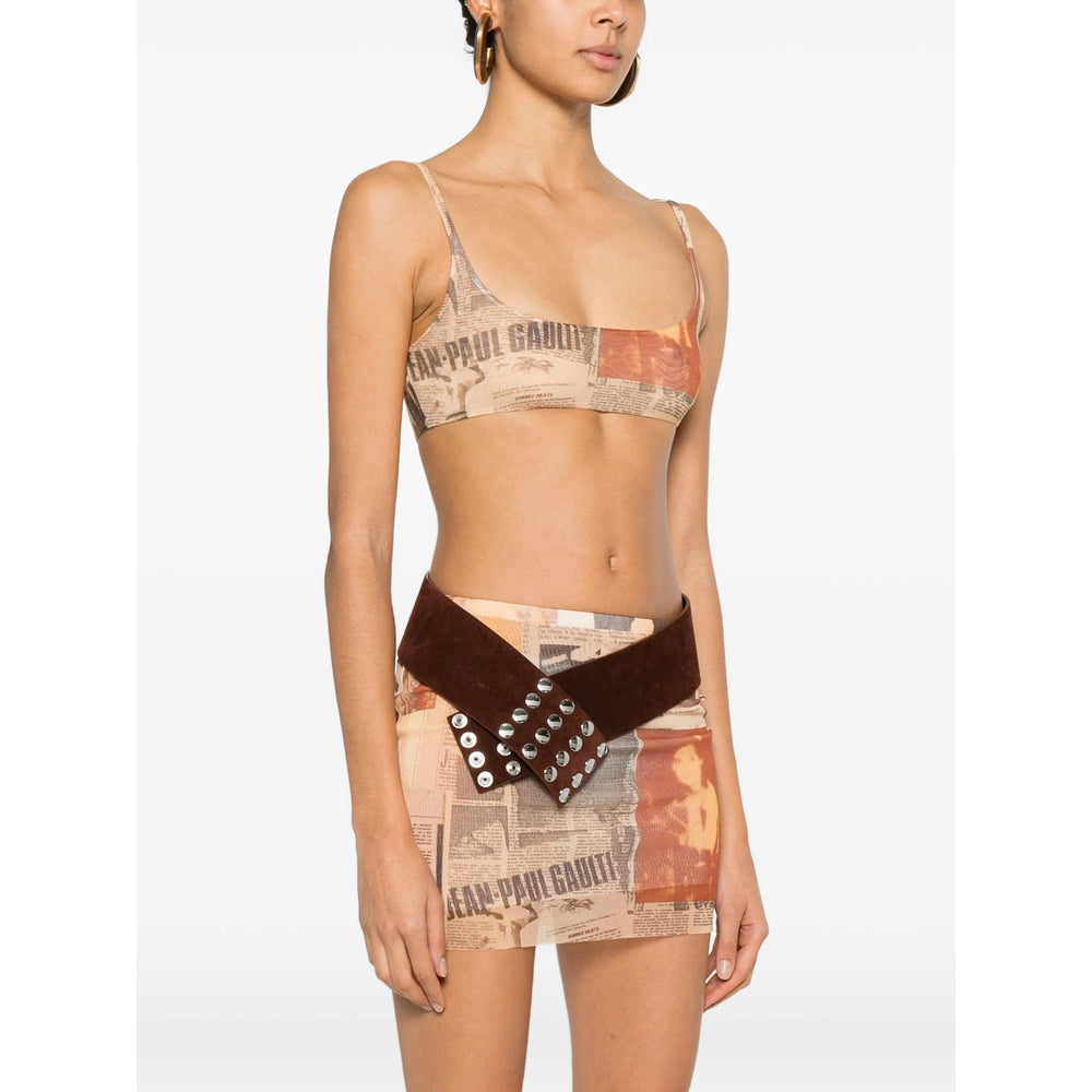 Jean Paul Gaultier Tops - Neutral, Orange | 8541244828a0991ce4a068a49b9d5984d778cb49