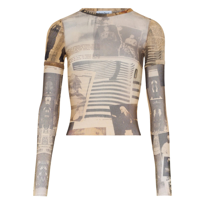 Jean Paul Gaultier T Shirts - Neutral, Blue | ffb68493af3a86059b521d44852a54f4cea05957
