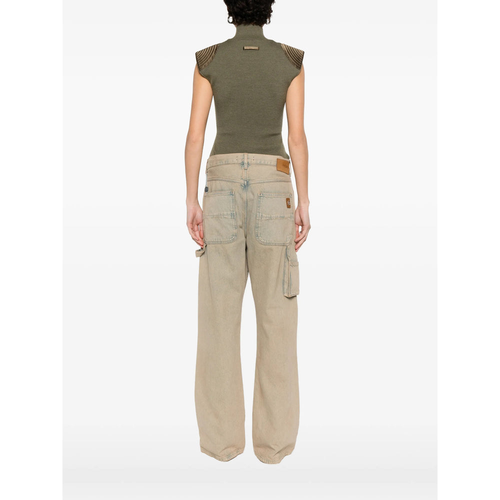 Jean Paul Gaultier Bodysuits - Green, Brown | 534d5e76ac0402479d6fa479bfd3080f0fe90be4