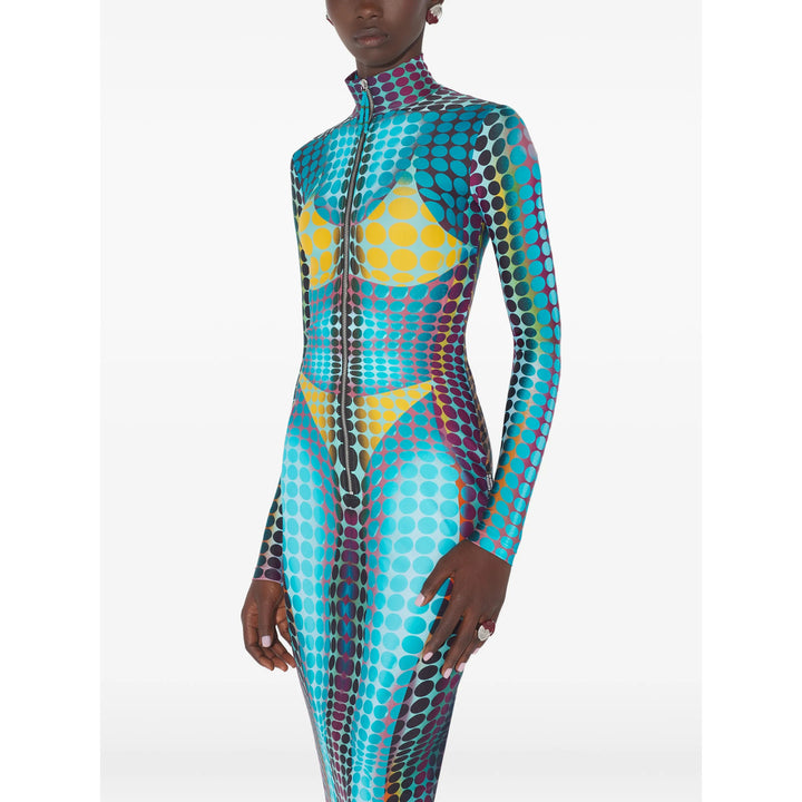 Jean Paul Gaultier Dresses - Blue | 738578e511957a08f77da638fd14353b1f696e50