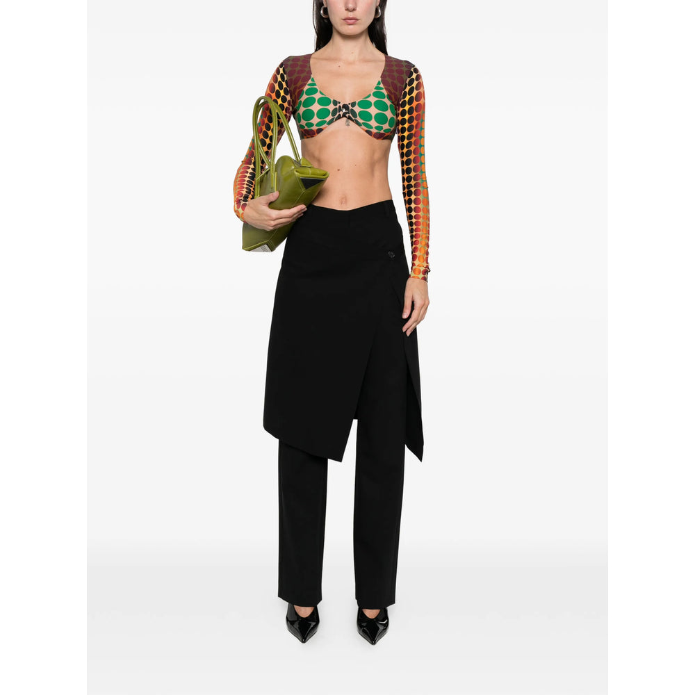 Jean Paul Gaultier Pants - Orange, Brown | d8257abc3e852ab7f5948229a76ed3c015f62916