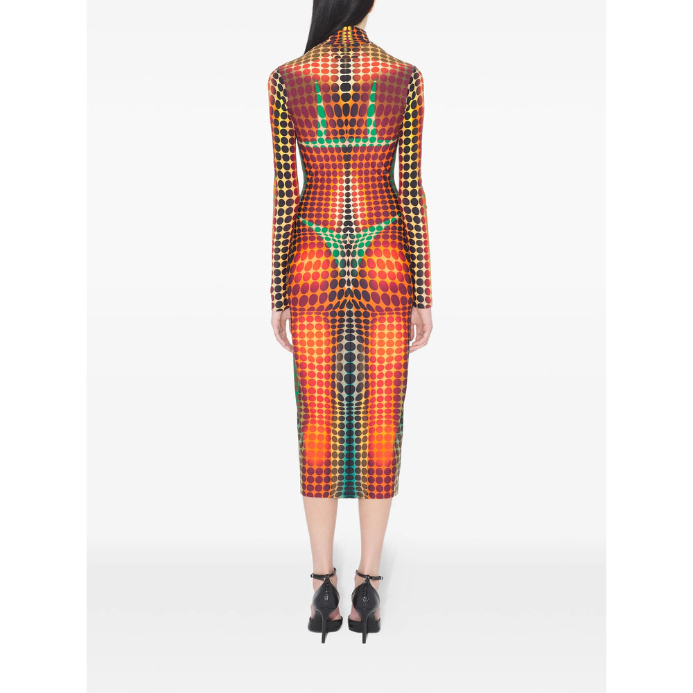 Jean Paul Gaultier Dresses - Yellow, Red | 0fb3d05a5d6f005138b4002f50b9ec74f8bb0fff