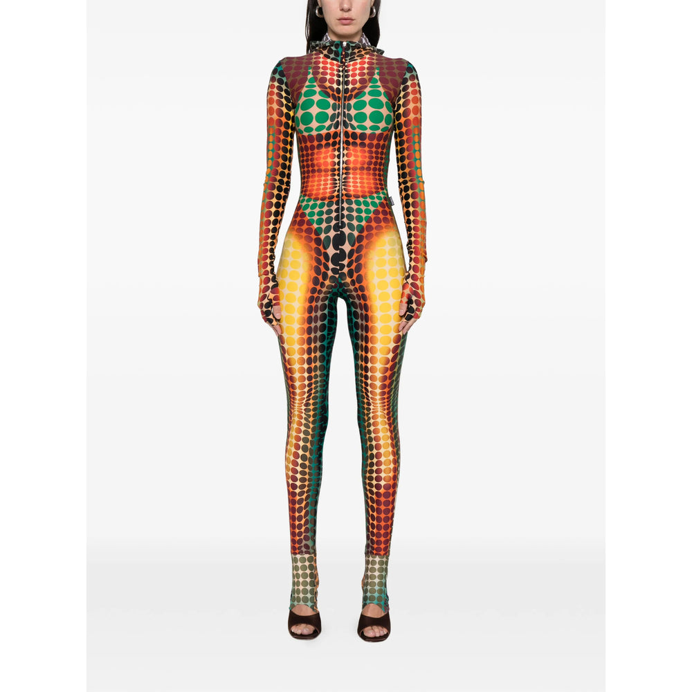 Jean Paul Gaultier Jumpsuits - Orange/Green | b15217e7e1e7ba7c1f7a850e8abfc212e8d702ec