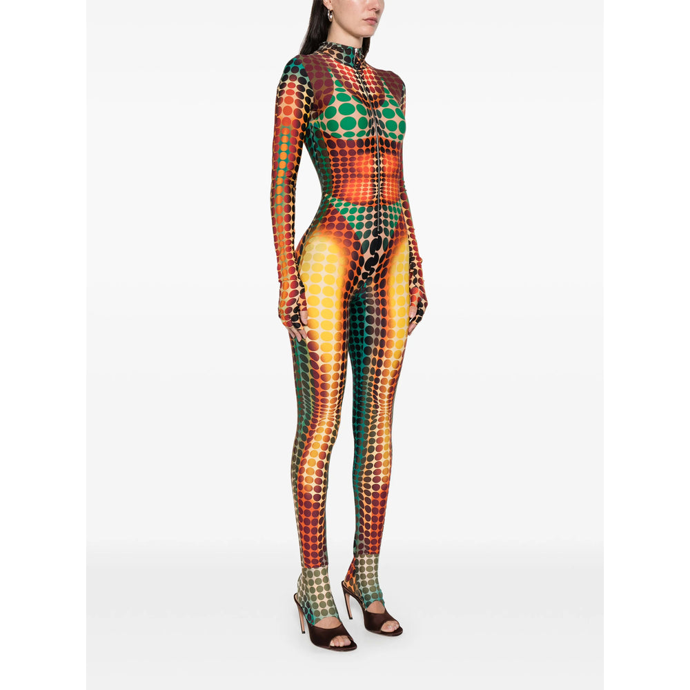Jean Paul Gaultier Jumpsuits - Orange/Green | e76d34b0eb4d0cd8c18f1f37ea4f4bb68ee6a912