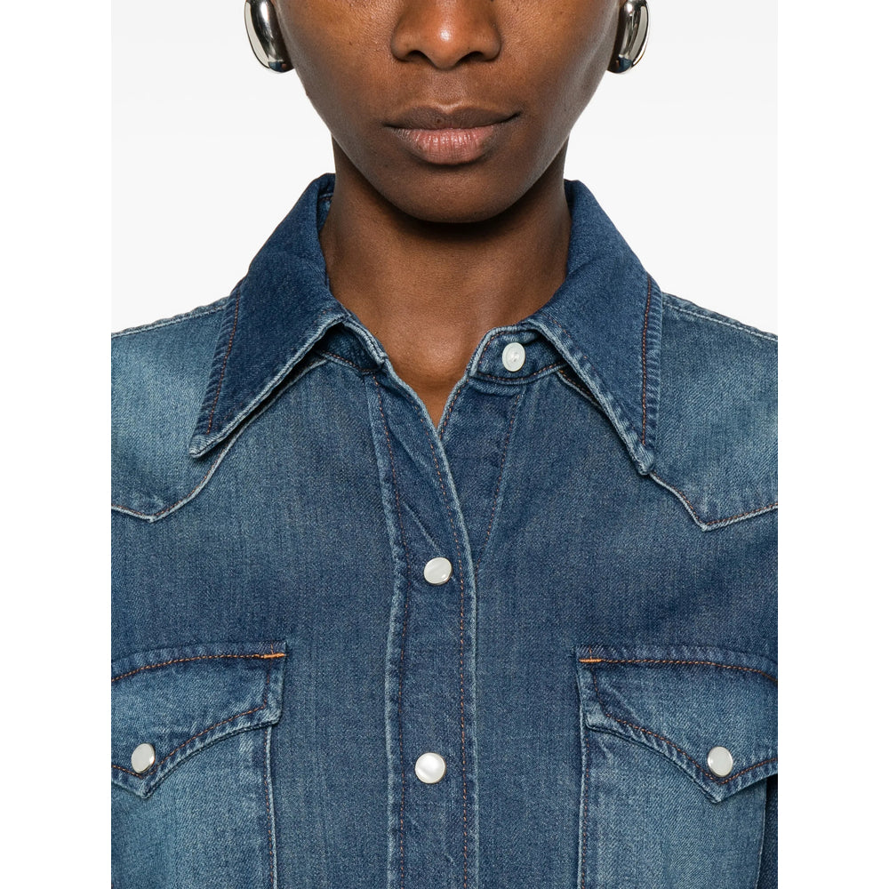A.P.C. Shirts - Blue | ed9f3c2e585566cb6f624fb72b6b53b0f30a6087
