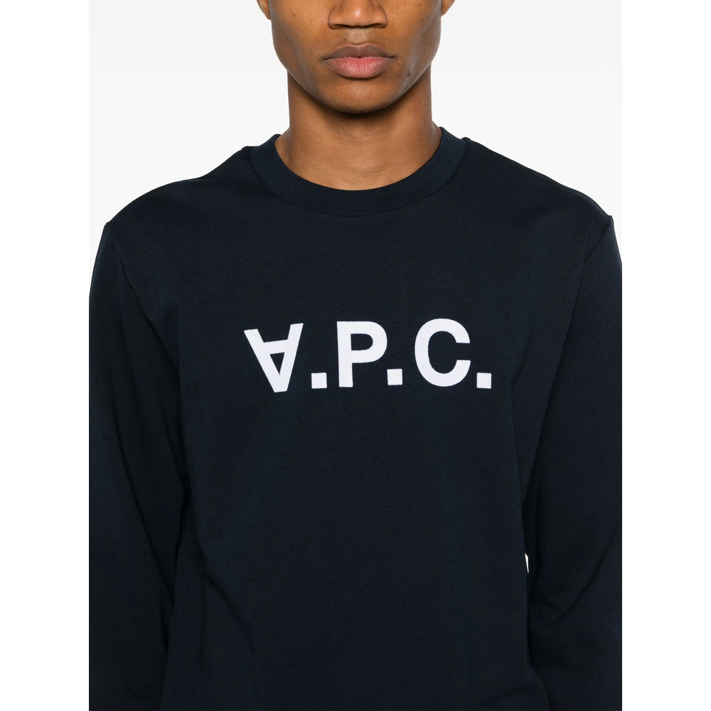 A.P.C. Sweatshirts - Blue, White | 458b70a6c70919c27ab714ce26055e60359275f9