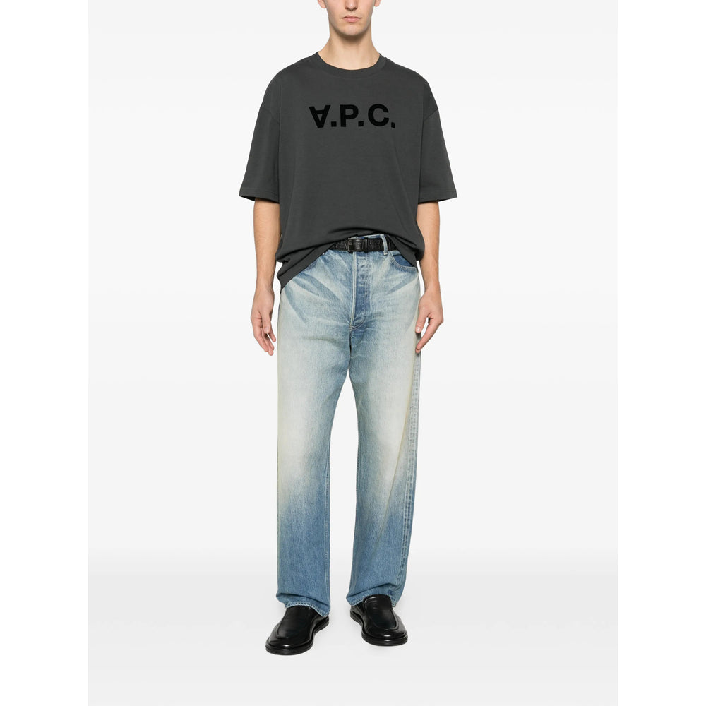 A.P.C. T Shirts - Gray | b62aacaa34ec83eb58e8d46823856685a9e41efa