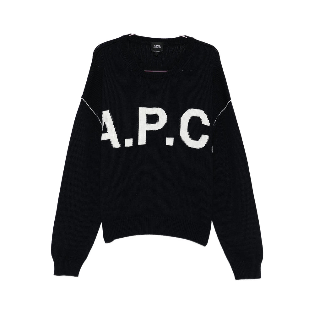 A.P.C. Sweaters - Blue, White | 0f2d3a6b38e404e2f4ee31cc9ef4012664a72968