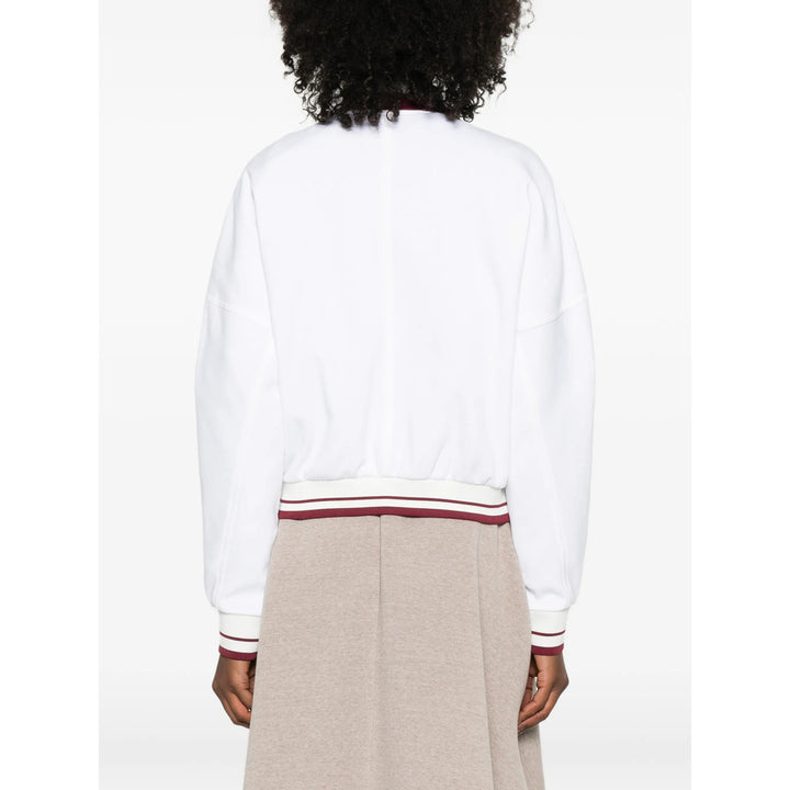 Marni Sweatshirts - White, Red | d51fee02d8d8d430fbf529b0b9fae1d699ad1cb4
