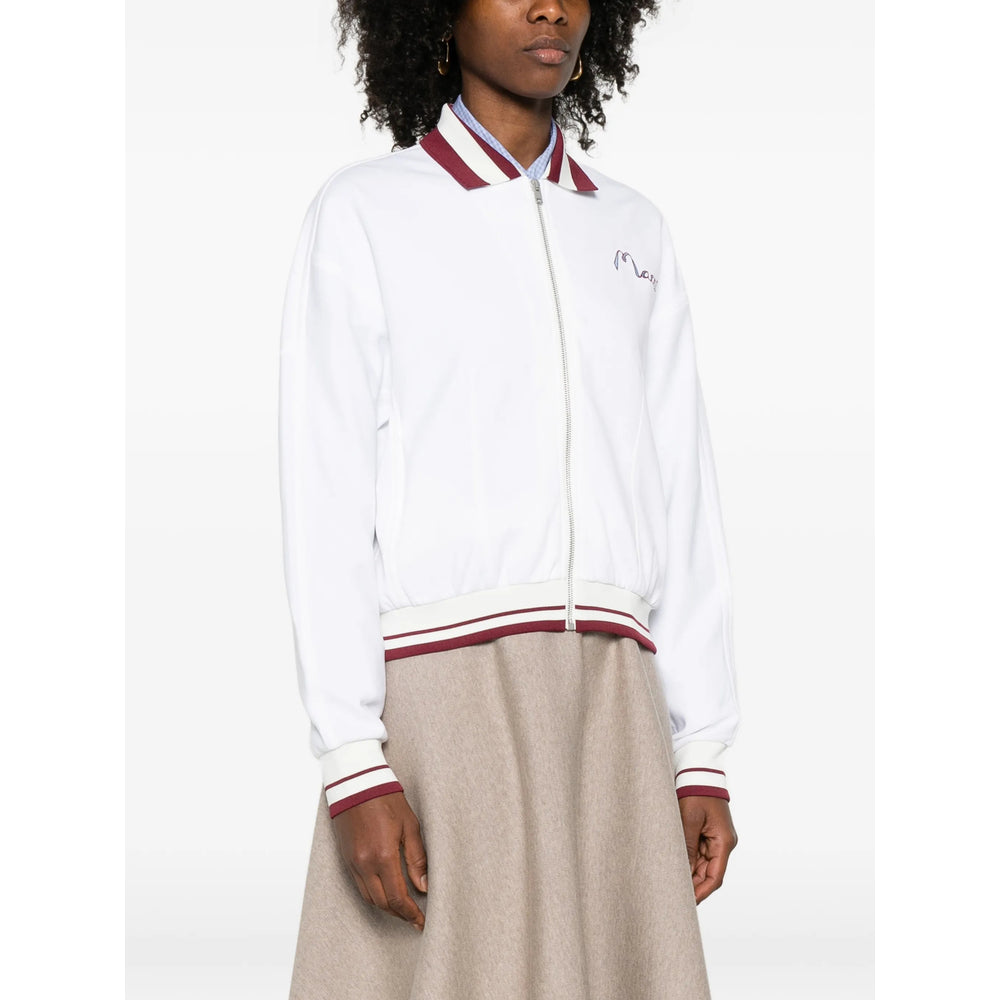 Marni Sweatshirts - White, Red | 92bfb9b180244d399387ee9dae01398f03fb400a