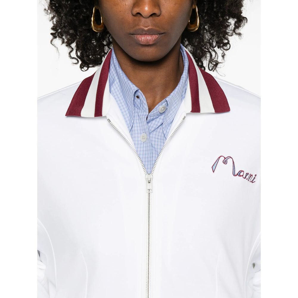 Marni Sweatshirts - White, Red | 3541d7b1394a71001fca9aadb68c45ba23f38225