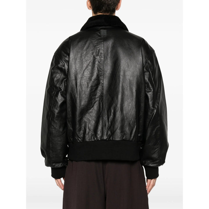 Calvin Klein Leather Outerwears - Black | f0bce91d9f8f5f613a436ae9fea0ba6f10a69fe9