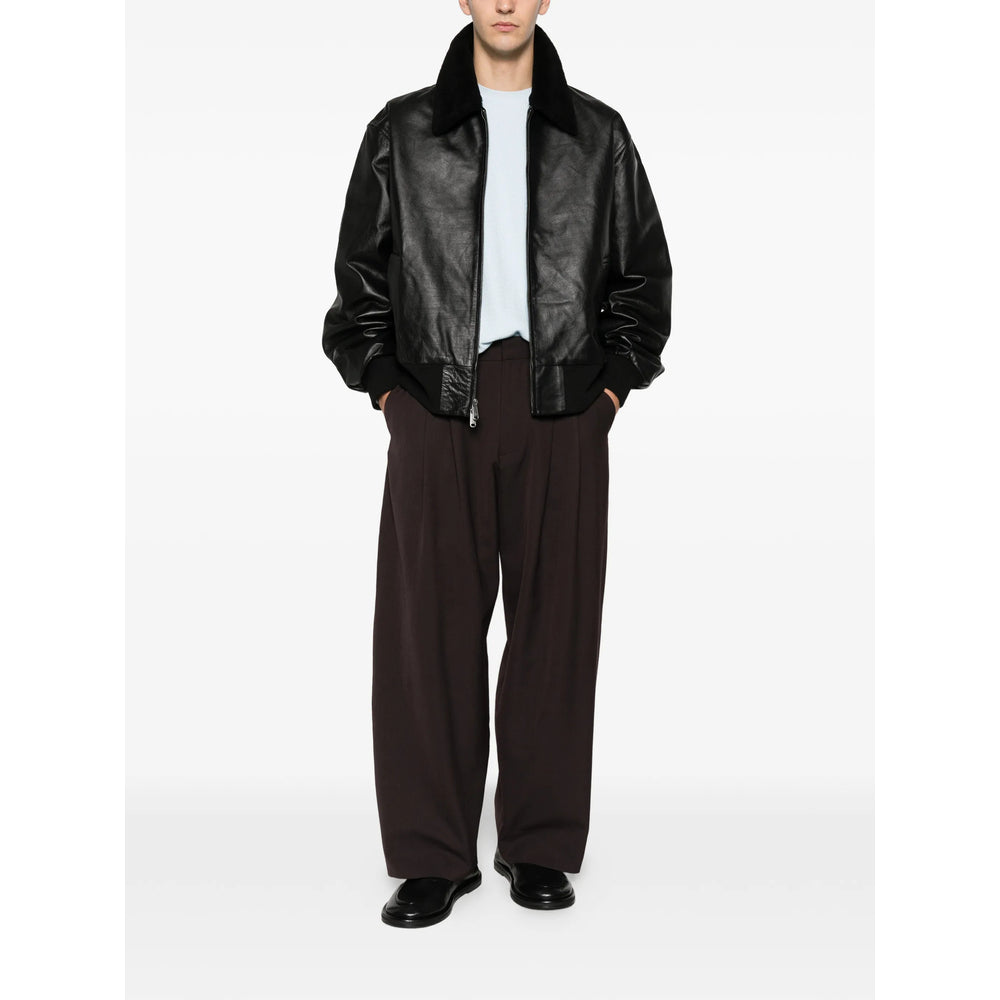 Calvin Klein Leather Outerwears - Black | af8a02d0f3d9b1cb1434e5758fdc95add040f262