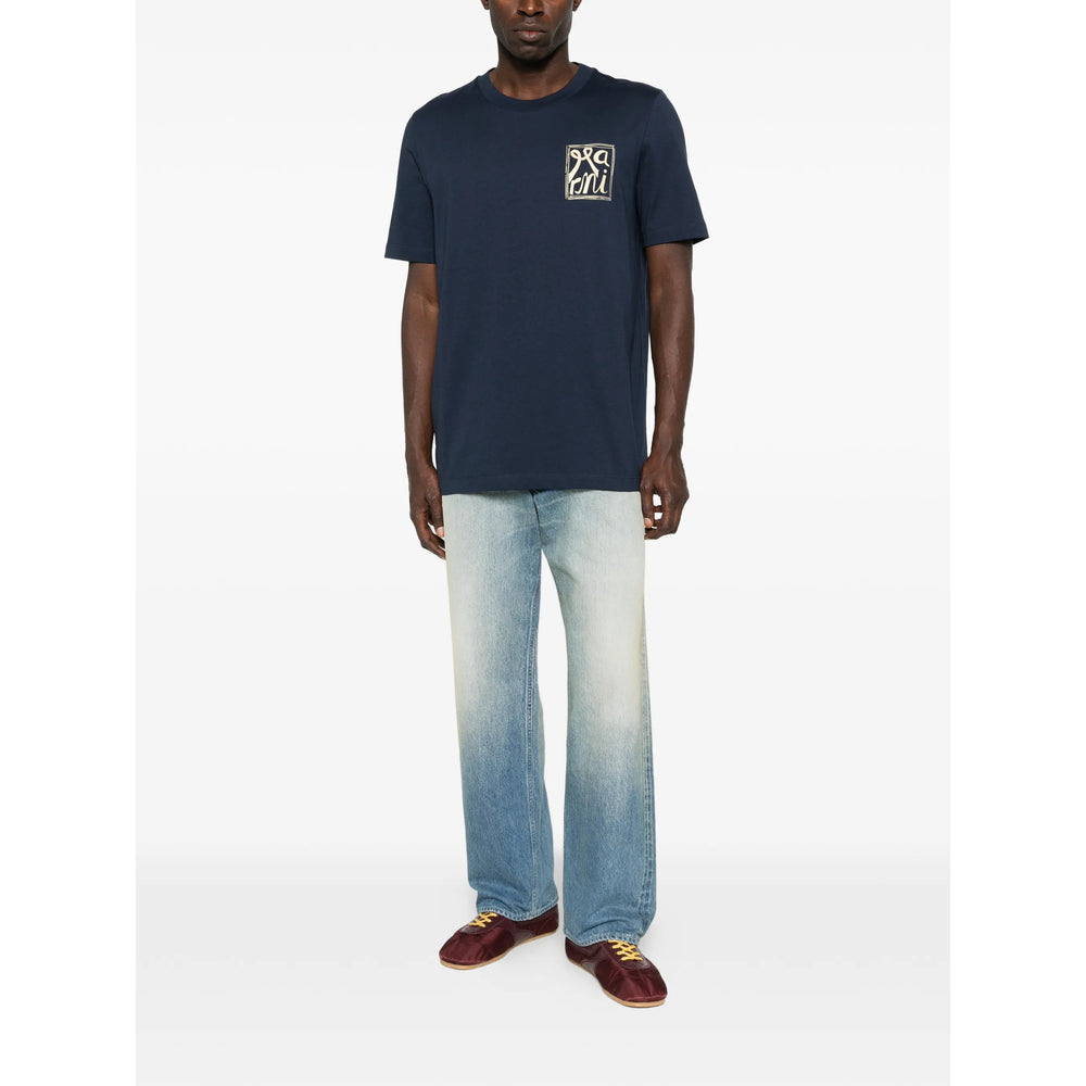 Marni T Shirts - Blue | 6b7600e71d361978dabd7b73efcf4a89beb2f14e
